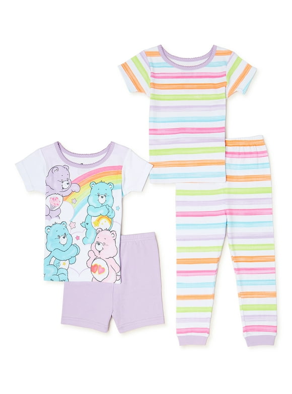 Care Bears Girls Toddler 2 Piece Pajama Set 
